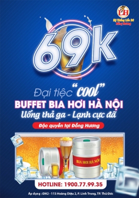 kham pha dai tiec  ??cool ?? buffet bia tuoi ha noi   chi 69k ve